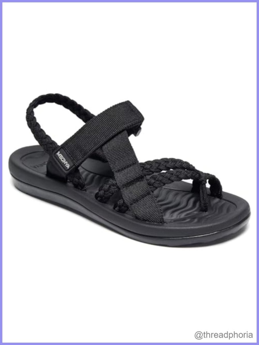 Women's Hiking Sandals with Arch Support Adjustable Hook and Loop Straps